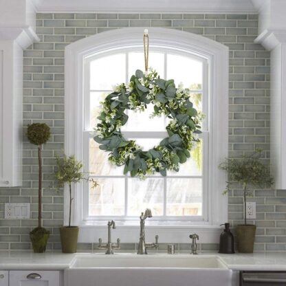 Green Leaves Wreath - Image 5