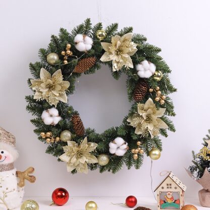 Illuminated Christmas Wreath - Image 2
