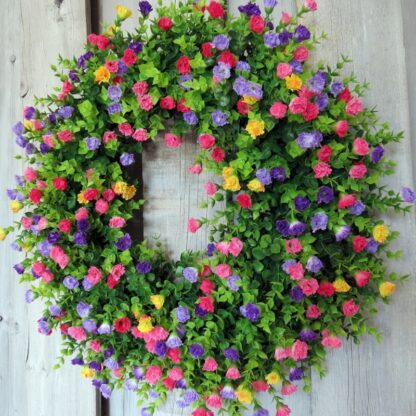 Garden Flower Wreath - Image 2
