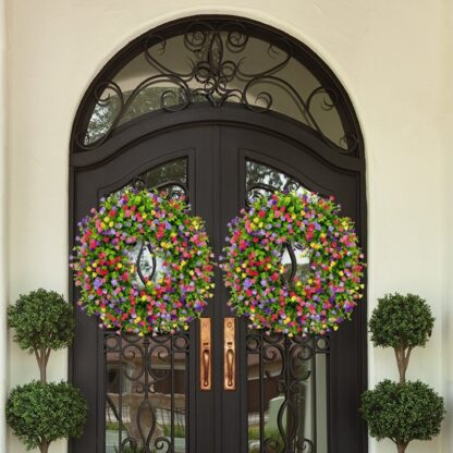 Garden Flower Wreath - Image 4