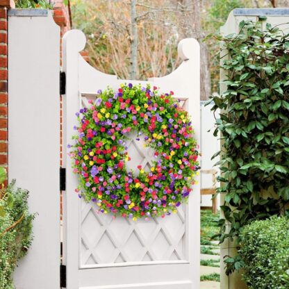 Garden Flower Wreath - Image 5