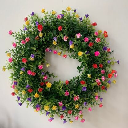 Garden Flower Wreath