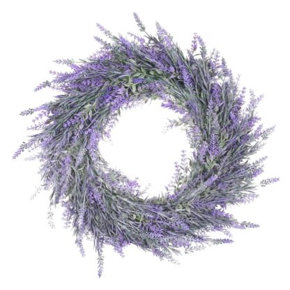 Artificial lavender Wreath - Image 2