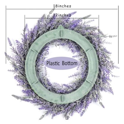 Artificial lavender Wreath - Image 5