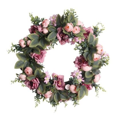 Eucalyptus and Rose Wreath - Image 2