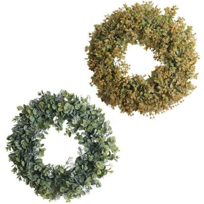 Eucalyptus and Rose Wreath - Image 3