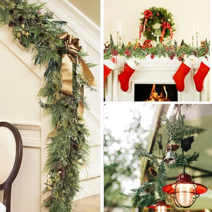 Christmas Vine Garland Wreath - Image 7
